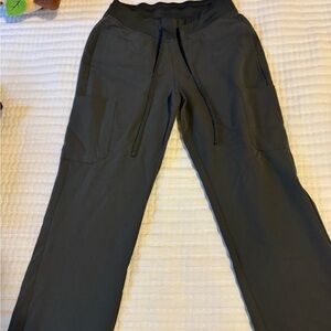 Mándala- Gray straight scrub pants XSP